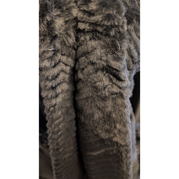 ALFRED DUNNER Vest Women’s Black Soft Faux Fur Lined Pockets Relaxed Fit Large - Picture 8 of 11